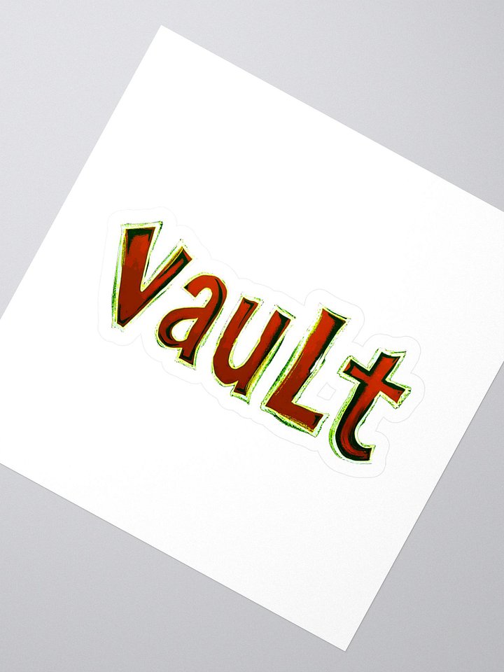 Reflective Vibe Cut Stickers product image (2)