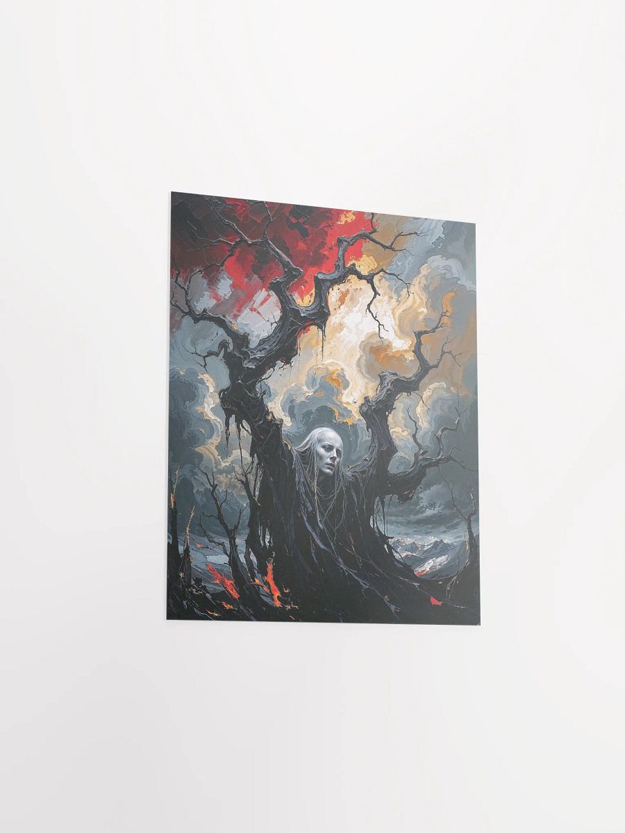 Ashen Bloom Matte Poster product image (22)
