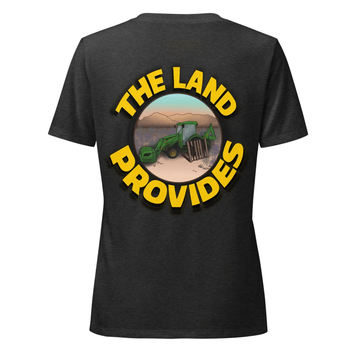 The Land Provides a Tractor V-neck Women’s product image (2)