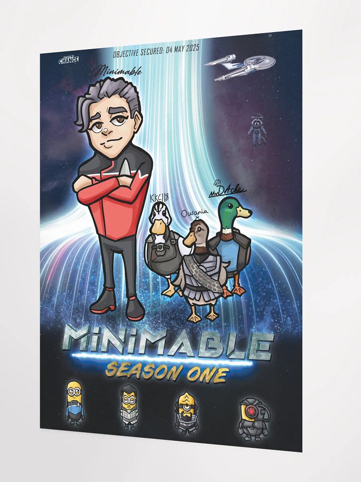 Minimable Season One Poster 18" x 24" product image (2)