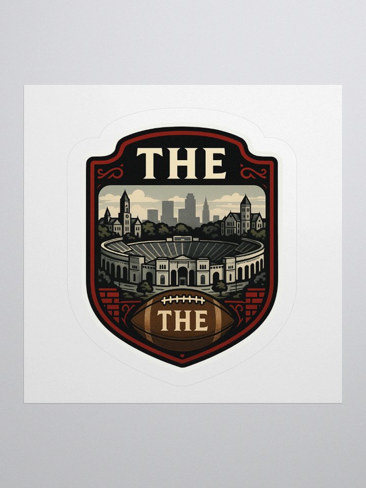 THE UNIVERSITY STICKER product image (1)