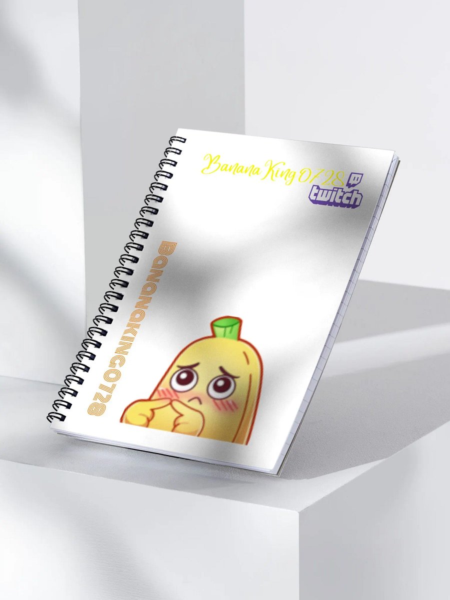 Banana's Spiral Notebook product image (4)