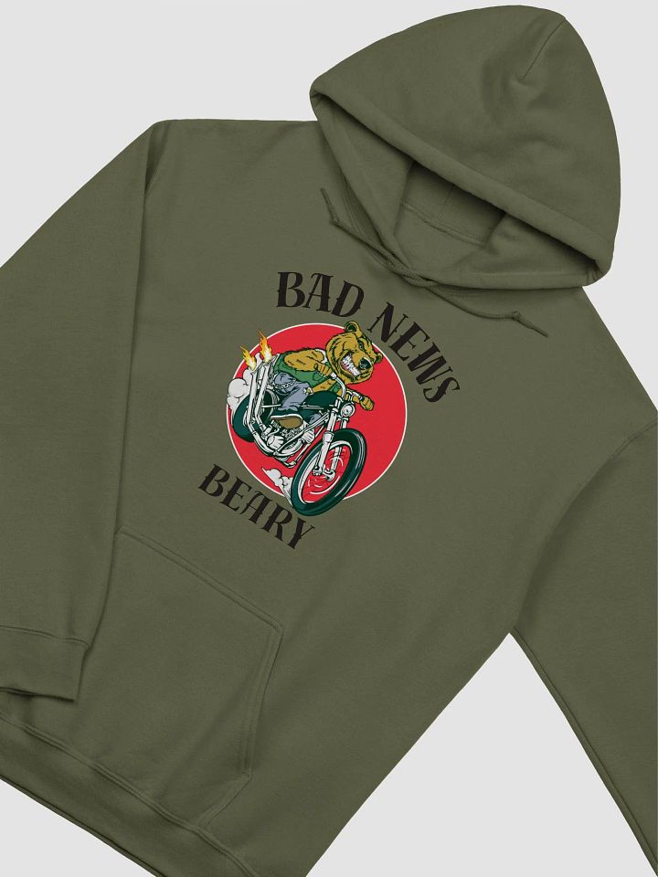 Bad News Beary Biker Hoodie product image (24)