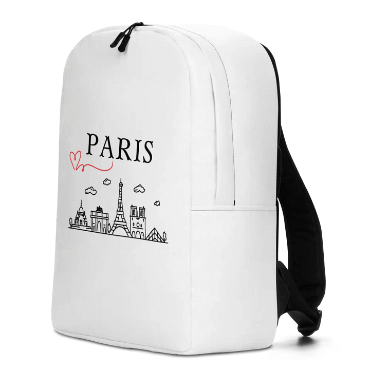 Love Paris with Monuments Minimalist Backpack product image (2)