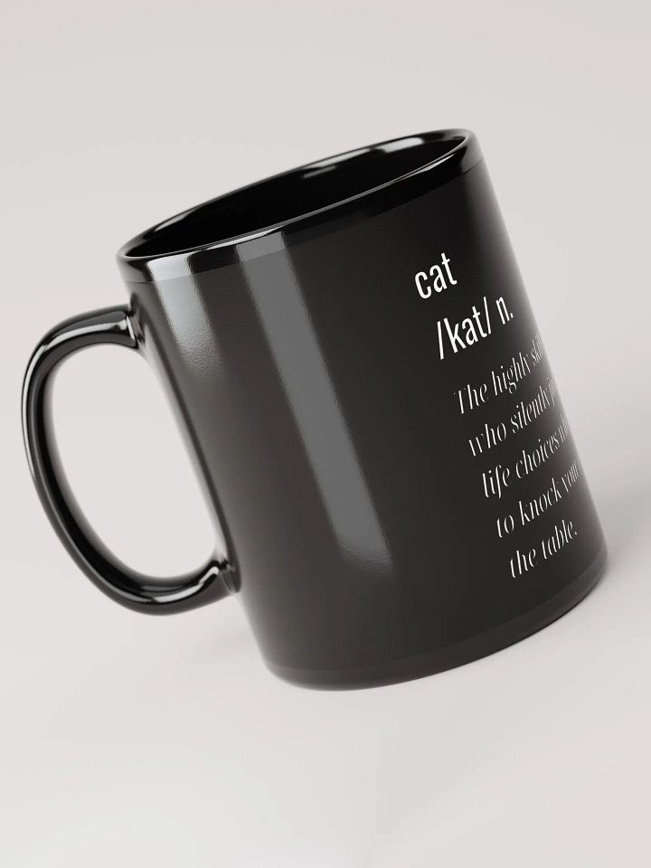 Fun Definition Of a Cat Mug | The Highly Skilled Ninja one product image (2)