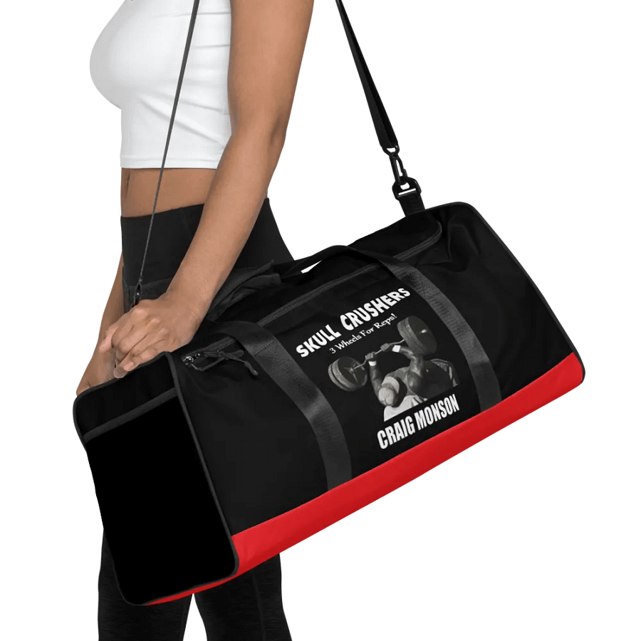 Craig Monson Three Wheels For Reps! Duffle Bag product image (11)