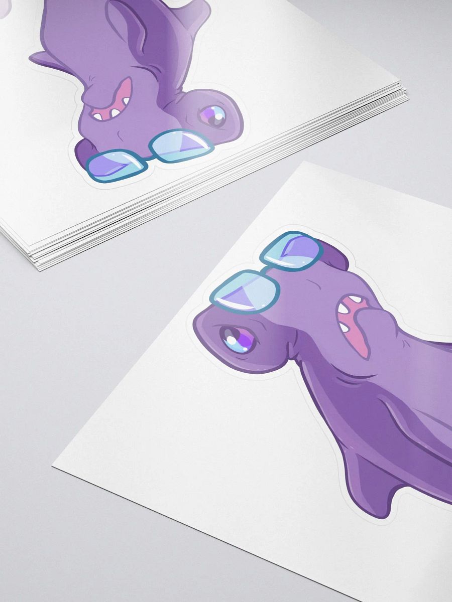 Glasses Shark Sticker product image (6)