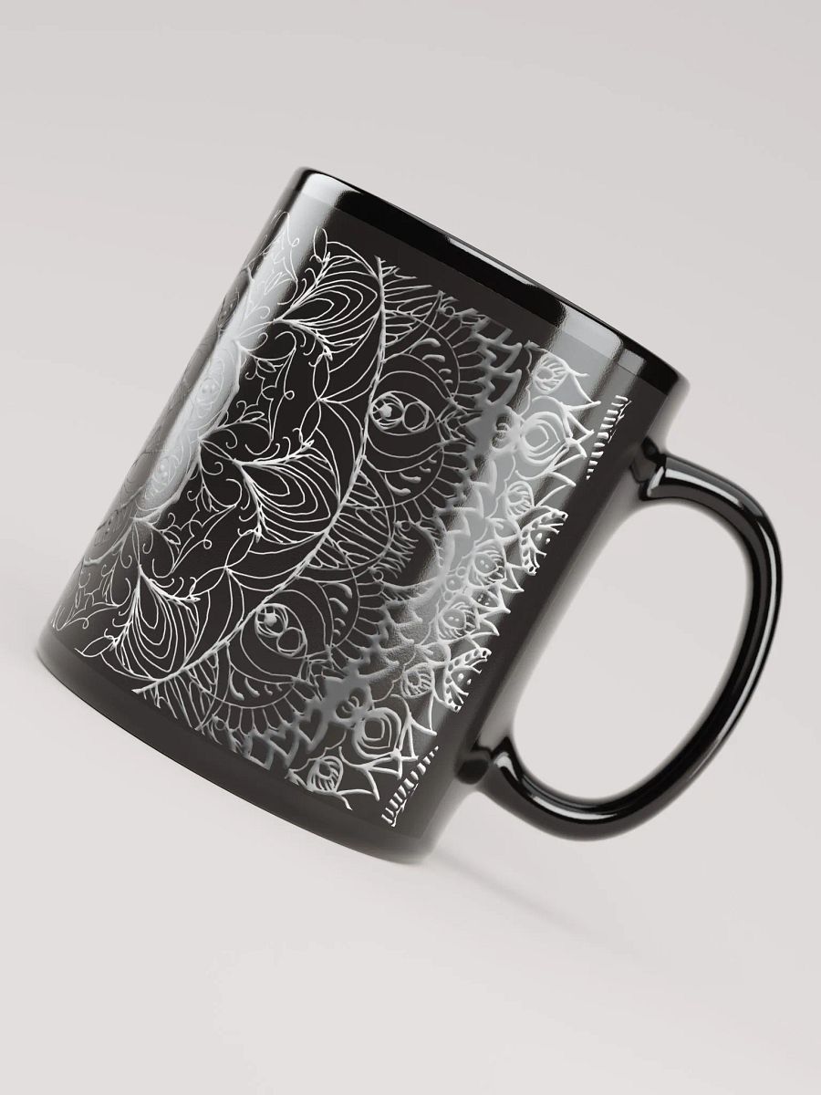 Mystical Symmetry Black Mug product image (8)