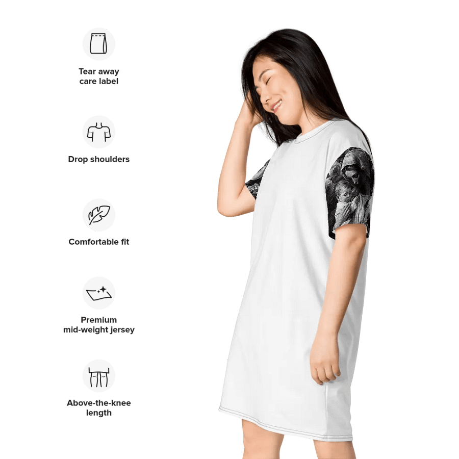 Mother of Jesus Sleeves T-dress product image (5)