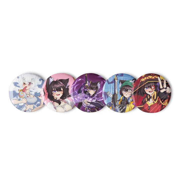 Ny Cosplay Pins 1.25