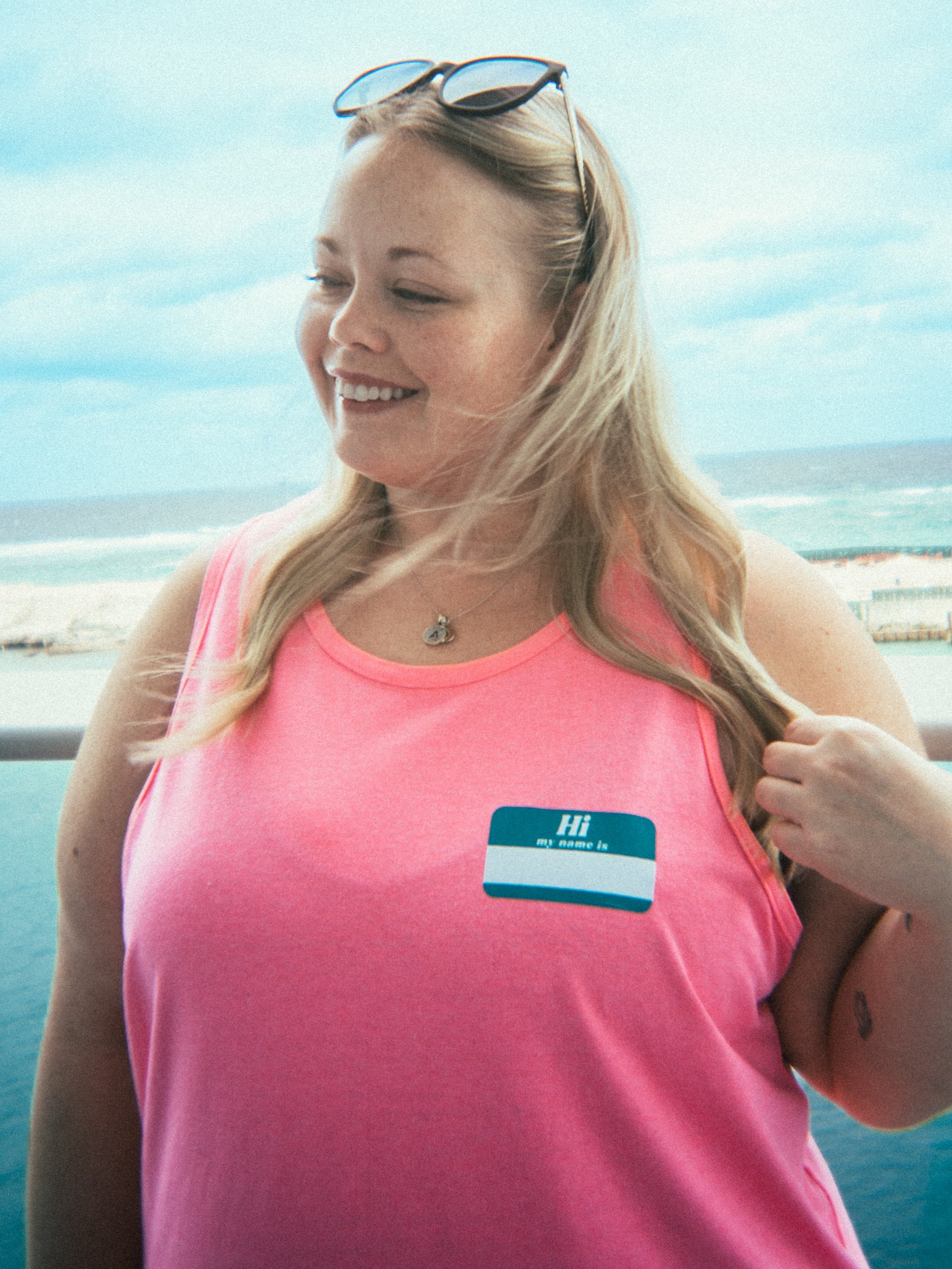 First Drink Of The Day -NAME TAG - Tank product image (1)
