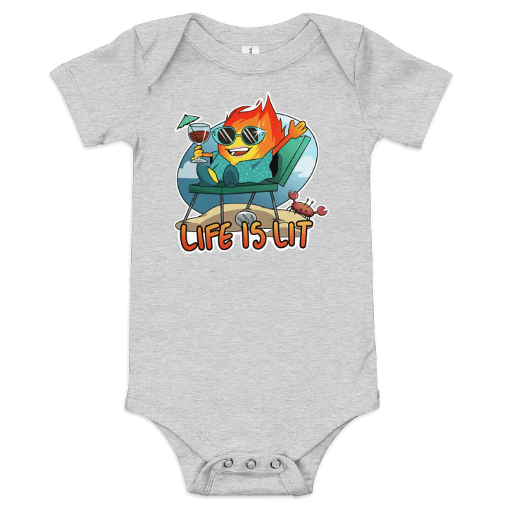 MamaFlame Life is Lit Onesie product image (1)