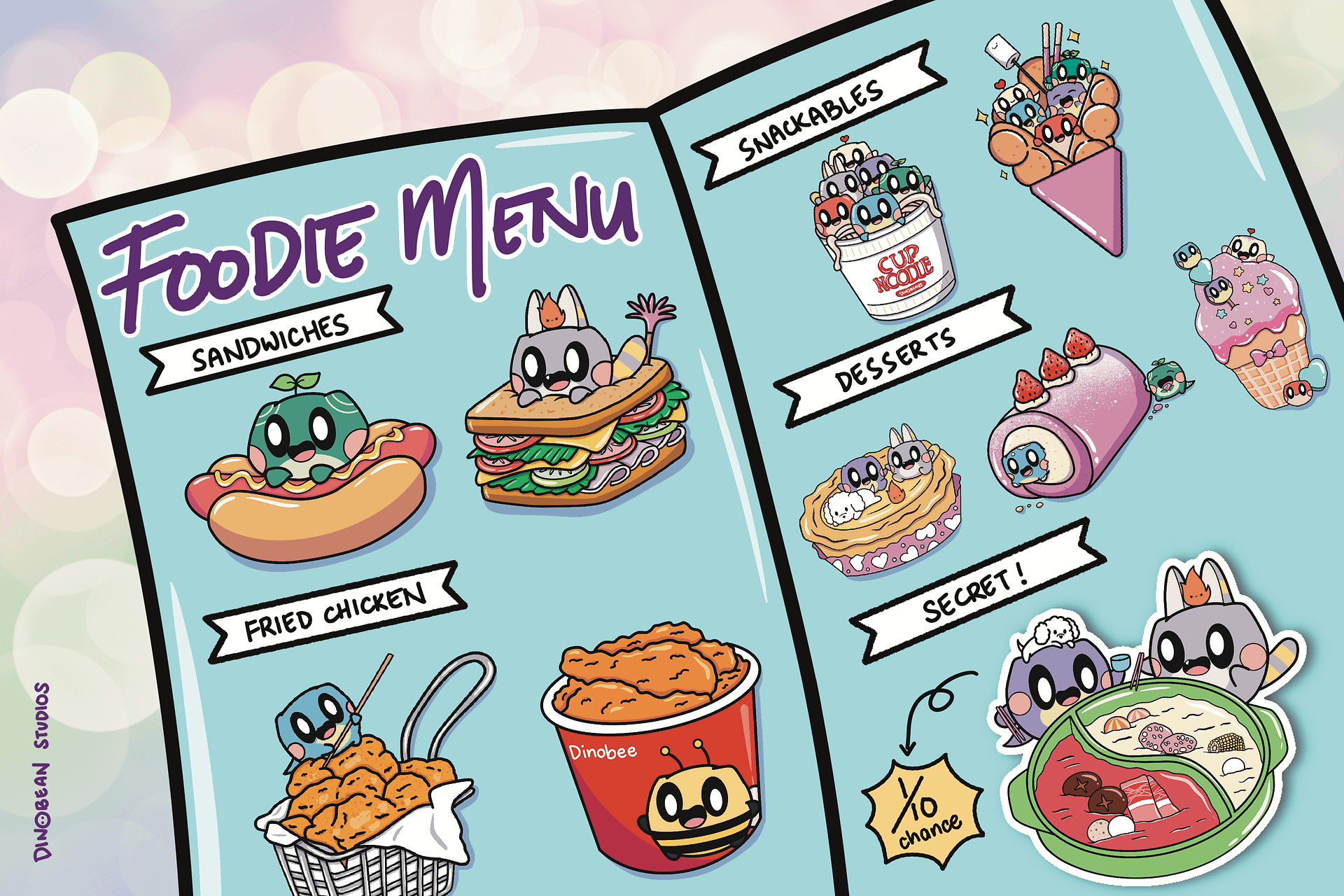 Foodie Menu Bundle Sticker Set product image (3)