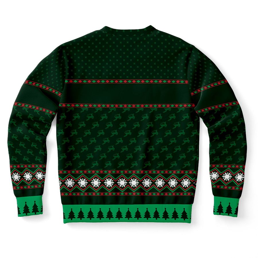 Joyful Hedgehog Christmas Sweatshirt – Sledding into Festive Fun product image (10)
