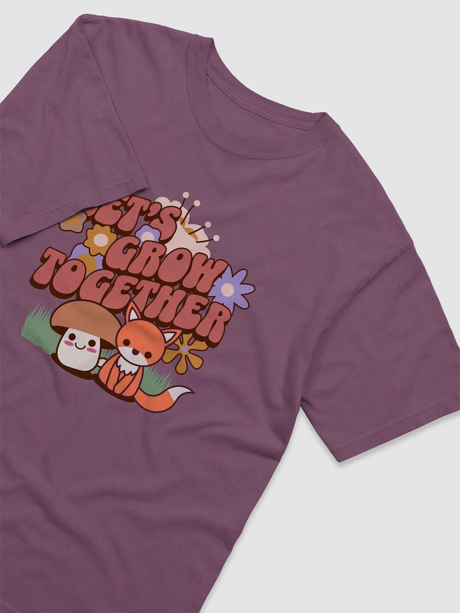 Let's Grow Together - Unisex Garment-Dyed T-Shirt product image (3)