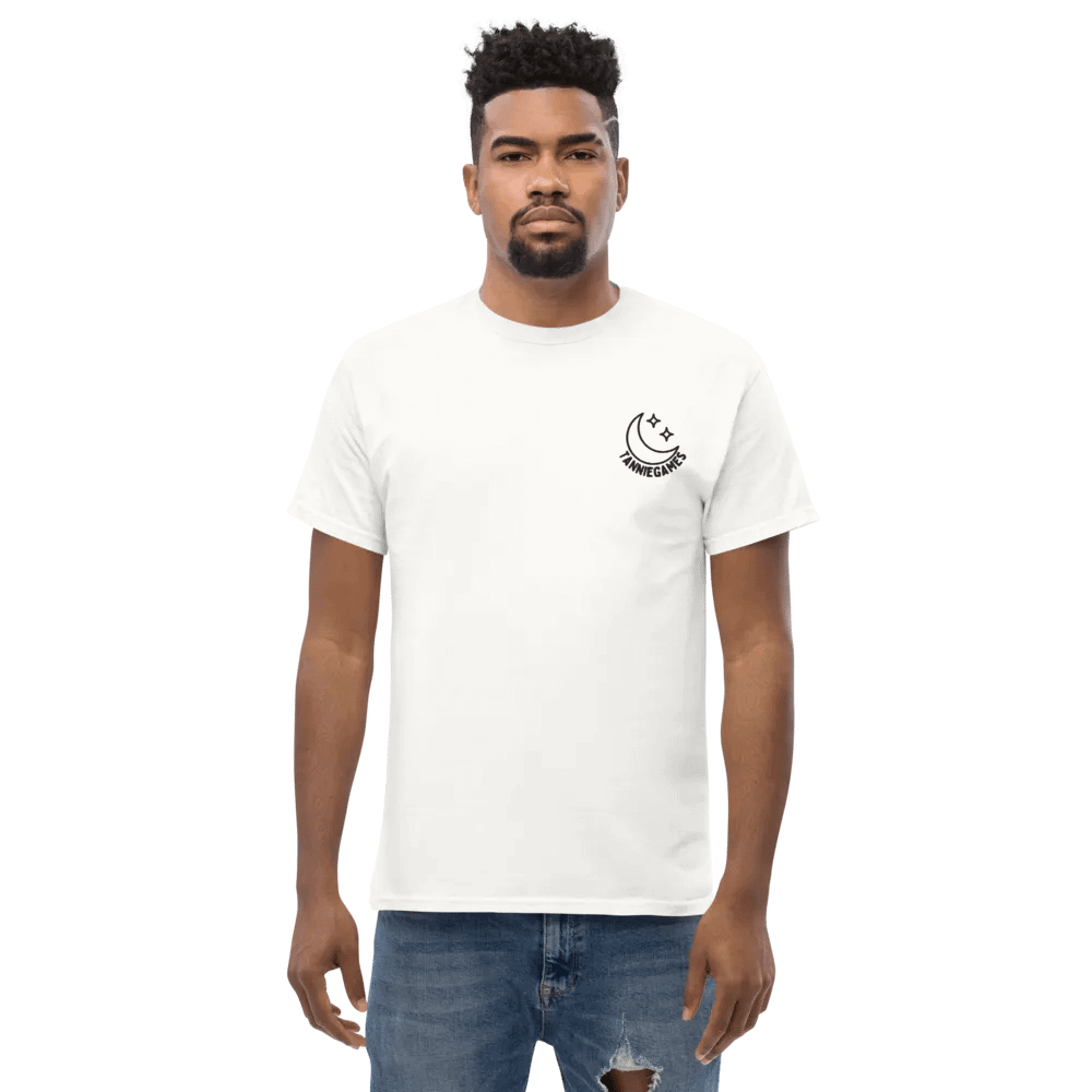 Embroidered Tanniegames Logo White Tee Variant product image (3)