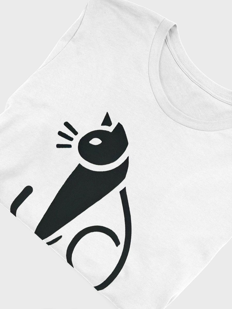 Elegant Cat Silhouette T-Shirt product image (5)