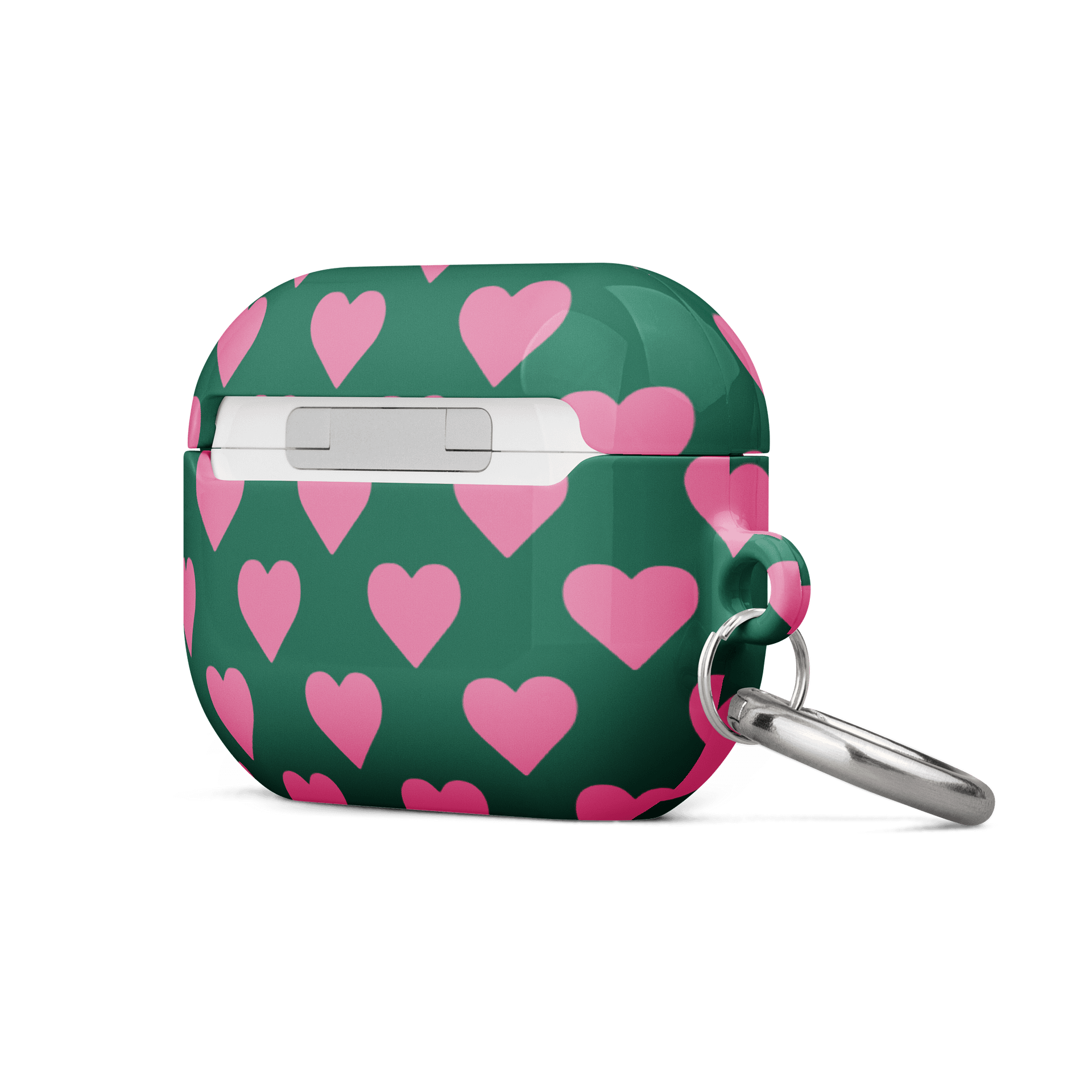 Bubblegum & Forest Just Hearts - Airpods Case product image (4)