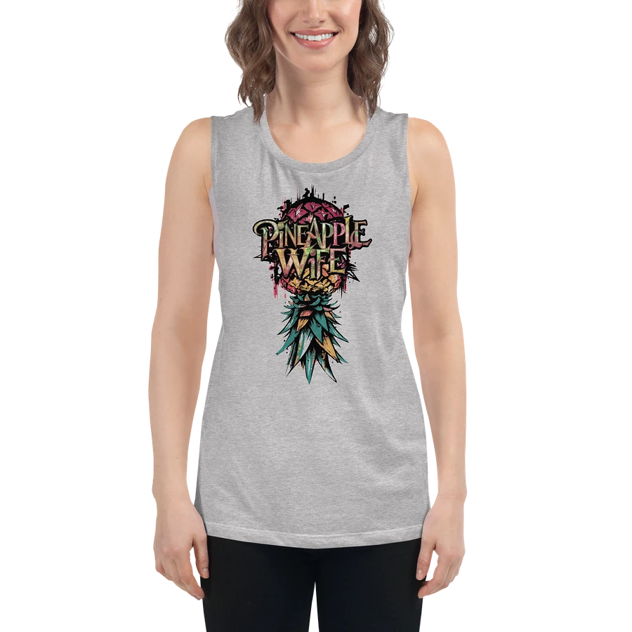 Pineapple Wife Urban Pineapple Flowy Muscle Tank product image (52)