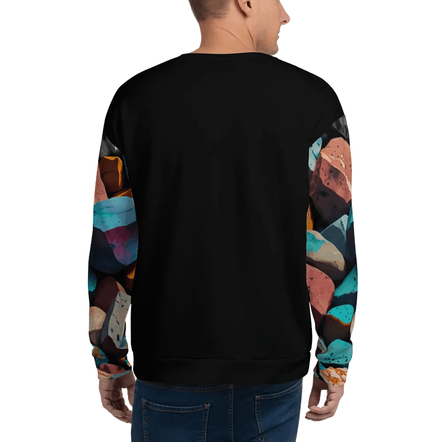 Multicolor Rocks Unisex Sweatshirt product image (7)