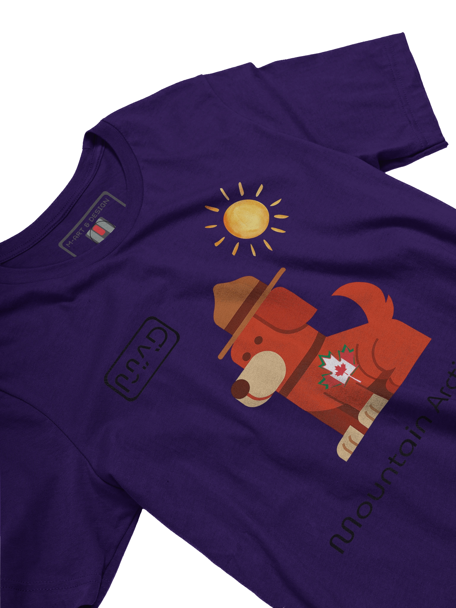 MAD – Mountain Activ Dog T-Shirt - M-Art & Design product image (19)