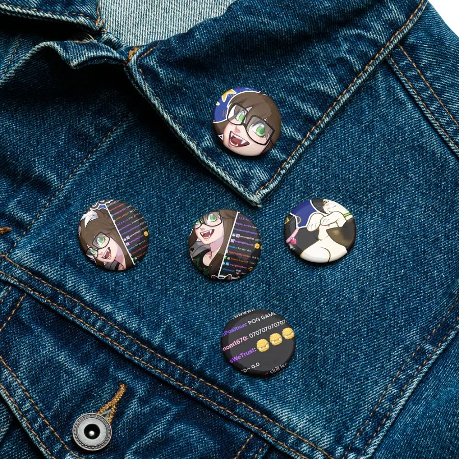 4Year Anniversary Button Pins product image (8)