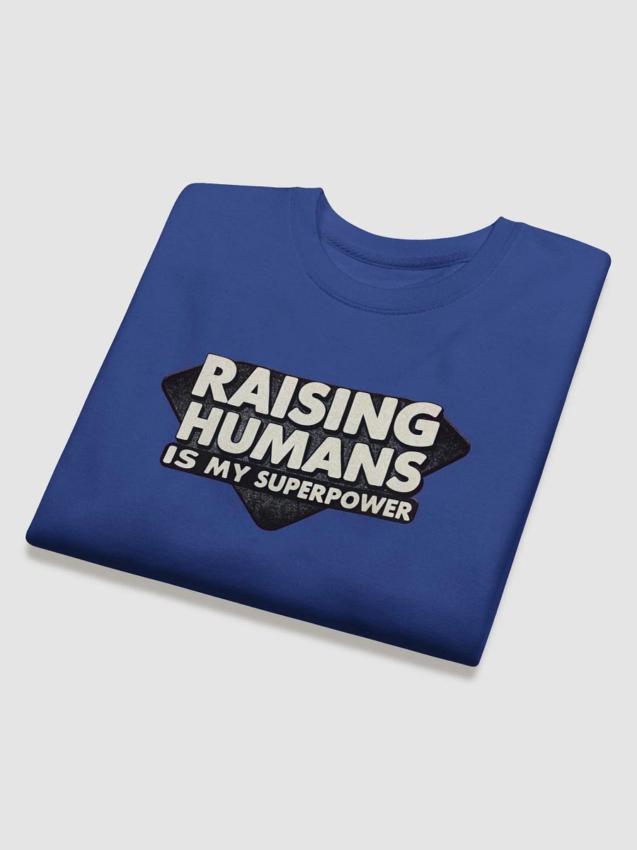 Dad Power | "Raising Humans is My Superpower" | Premium Cotton Sweatshirt product image (4)