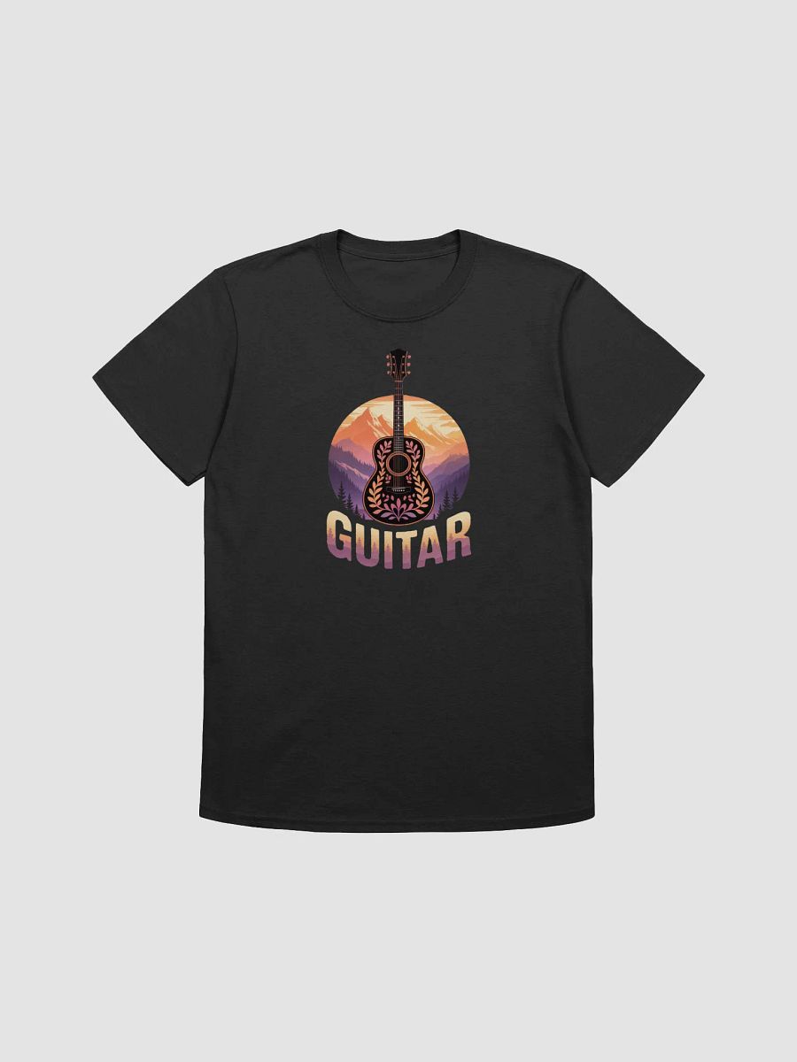 Sunset Serenade Guitar T-Shirt product image (1)