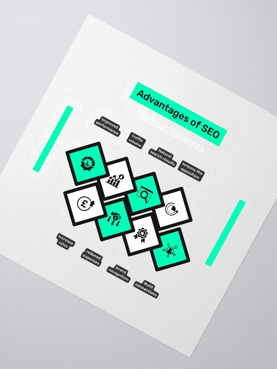 SEO Advantage Kiss Cut Stickers product image (2)