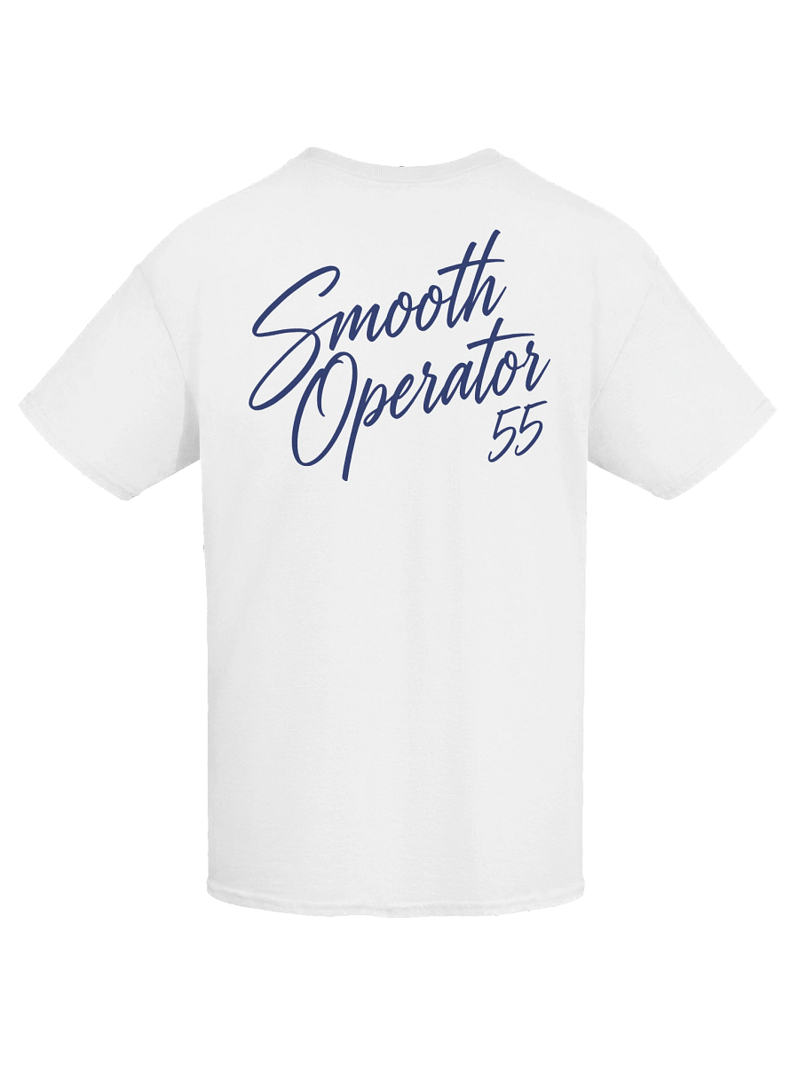 Carlos Sainz Smooth Operator 55 F1 Script Font T-Shirt product image (3)