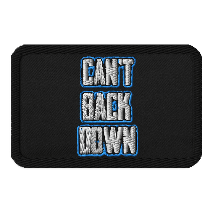 Can't Back Down (TeNN4OUR) Vertical Patch Set product image (1)