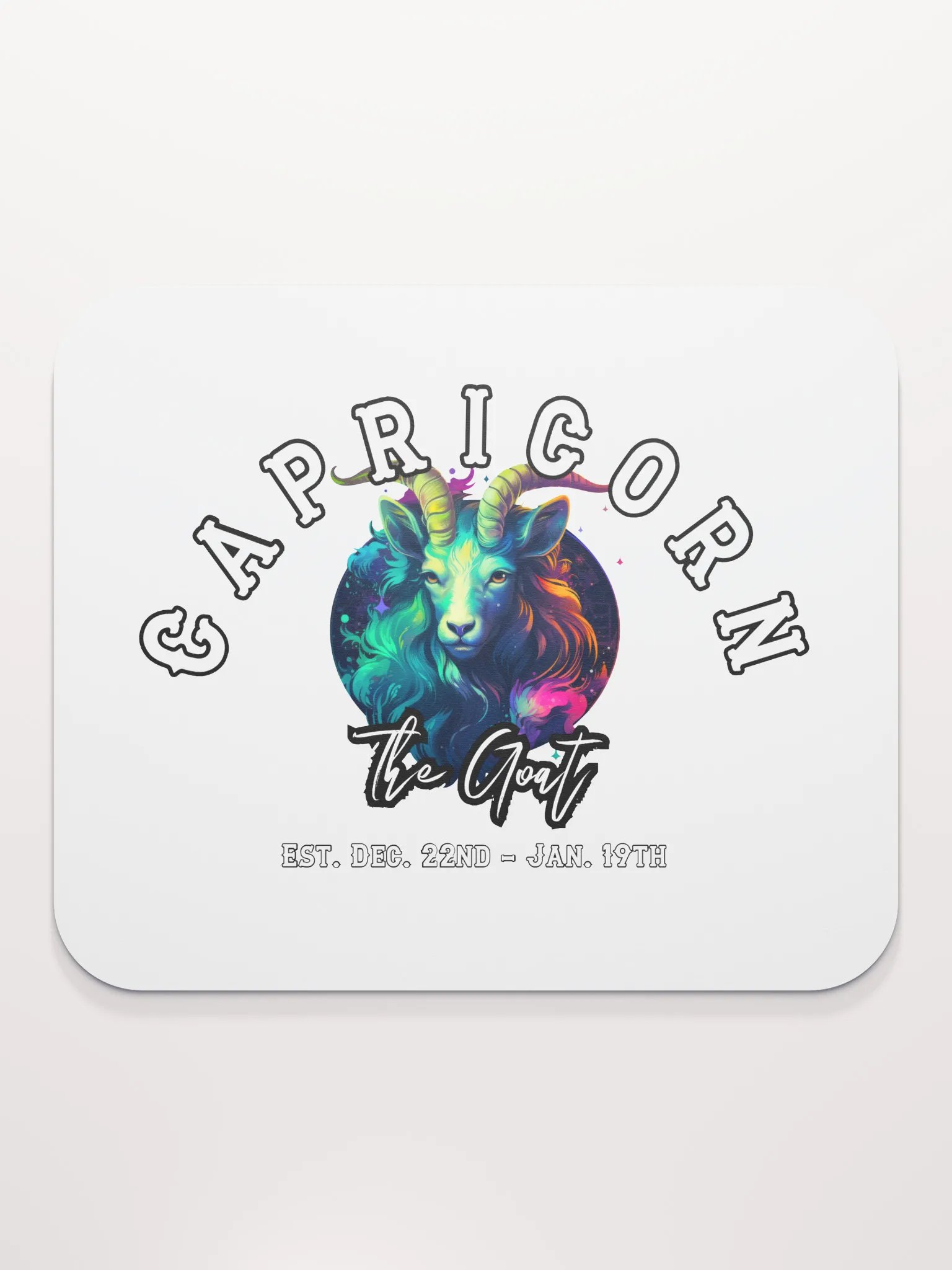 Capricorn - Zodiac Mouse Pad product image (2)