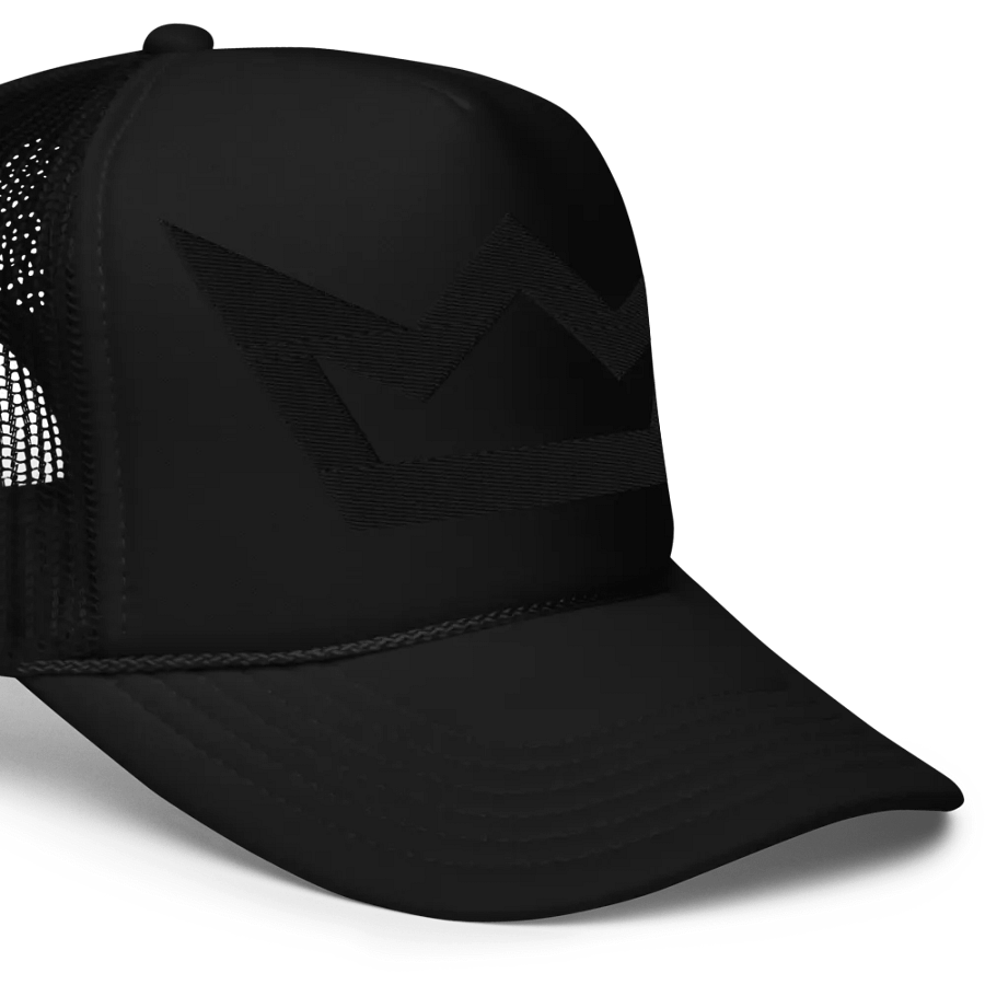 BTV 'Blackout Crown' Foam Trucker Hat product image (7)