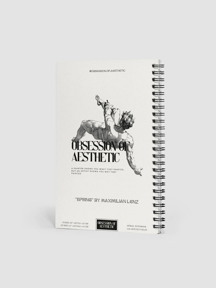 ''Spring'' by Maximilian Lenz Spiral Notebook product image (2)