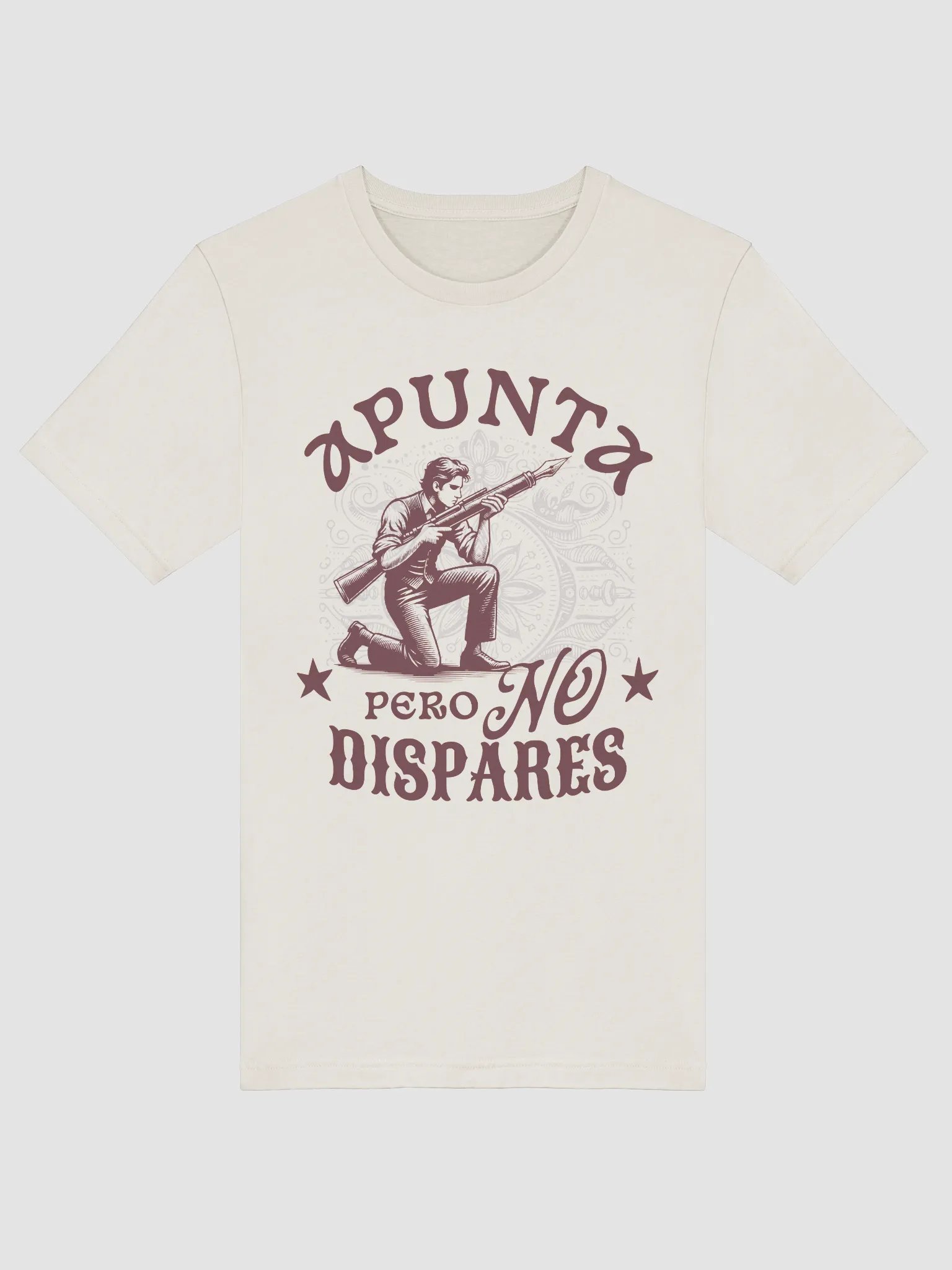 Apunta Pero No Dispares Camiseta Unisex product image (4)