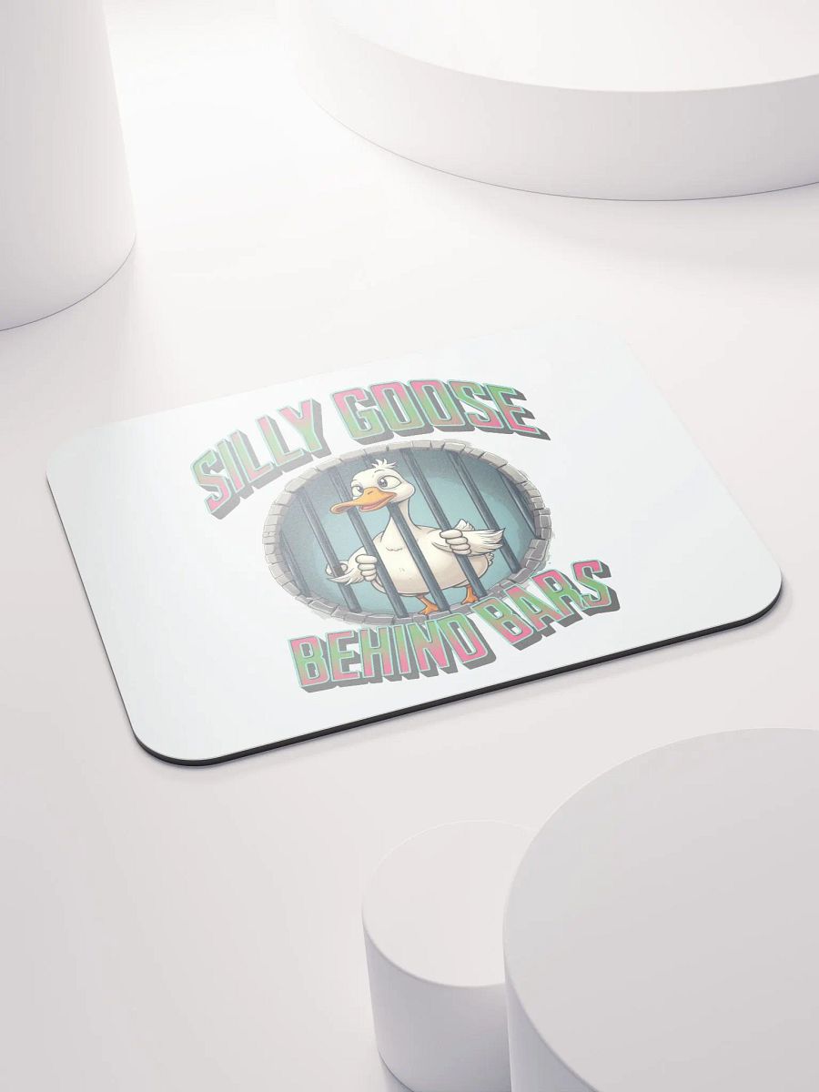 Silly Goose Behind Bars Mouse Pad product image (4)