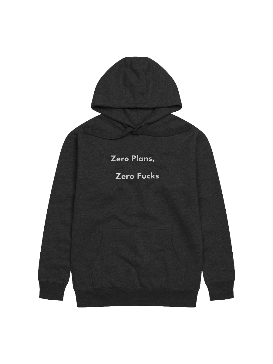 Zero Plans Zero Fs Hoodie product image (1)
