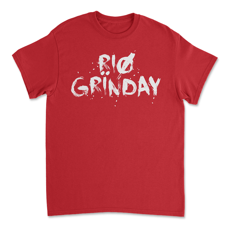 RIO GRINDAY WHITE SCRIPT TEE product image (5)
