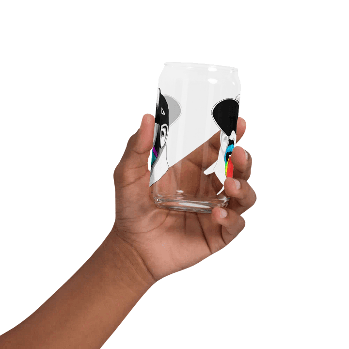 RainbowBeard New Head Logo Can-Shaped Glass 16oz product image (32)