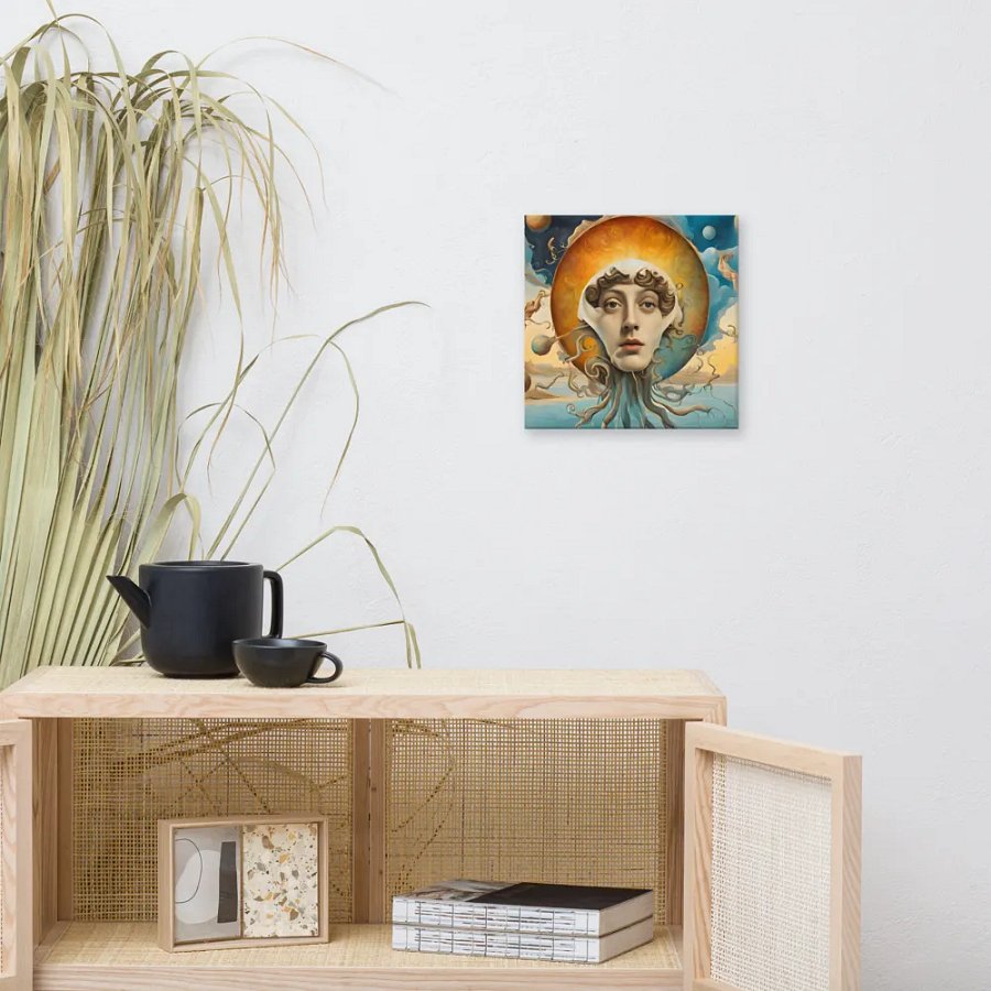 Aquarius - Salvador Dalí Zodiac Decoded: Unveiling Dalí's Surreal Cosmic Delirium product image (14)