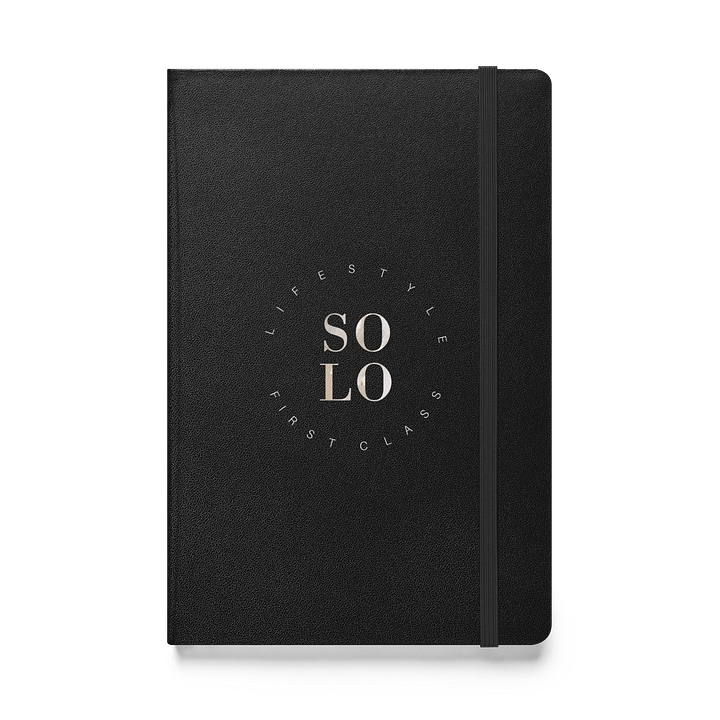 Wooden Finish Hardcover Notebook - SOLO Edition product image (1)