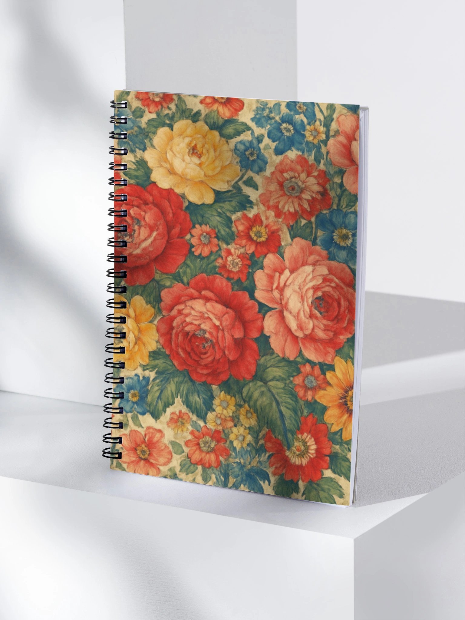 Floral Blooms Spiral Notebook product image (4)