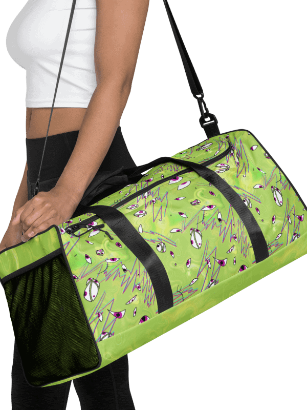 Eyes and Lightning Magic Duffle Bag product image (1)