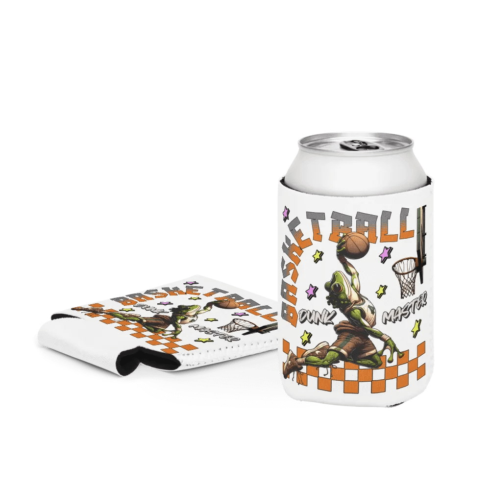 Basketball Dunk Master Frog Can Cooler product image (3)