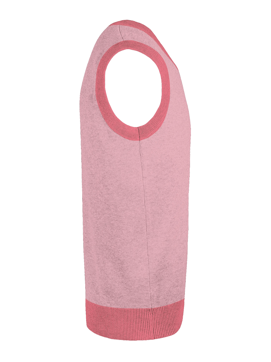 Pink Scholastic Celebration V-Neck Knit Vest product image (25)