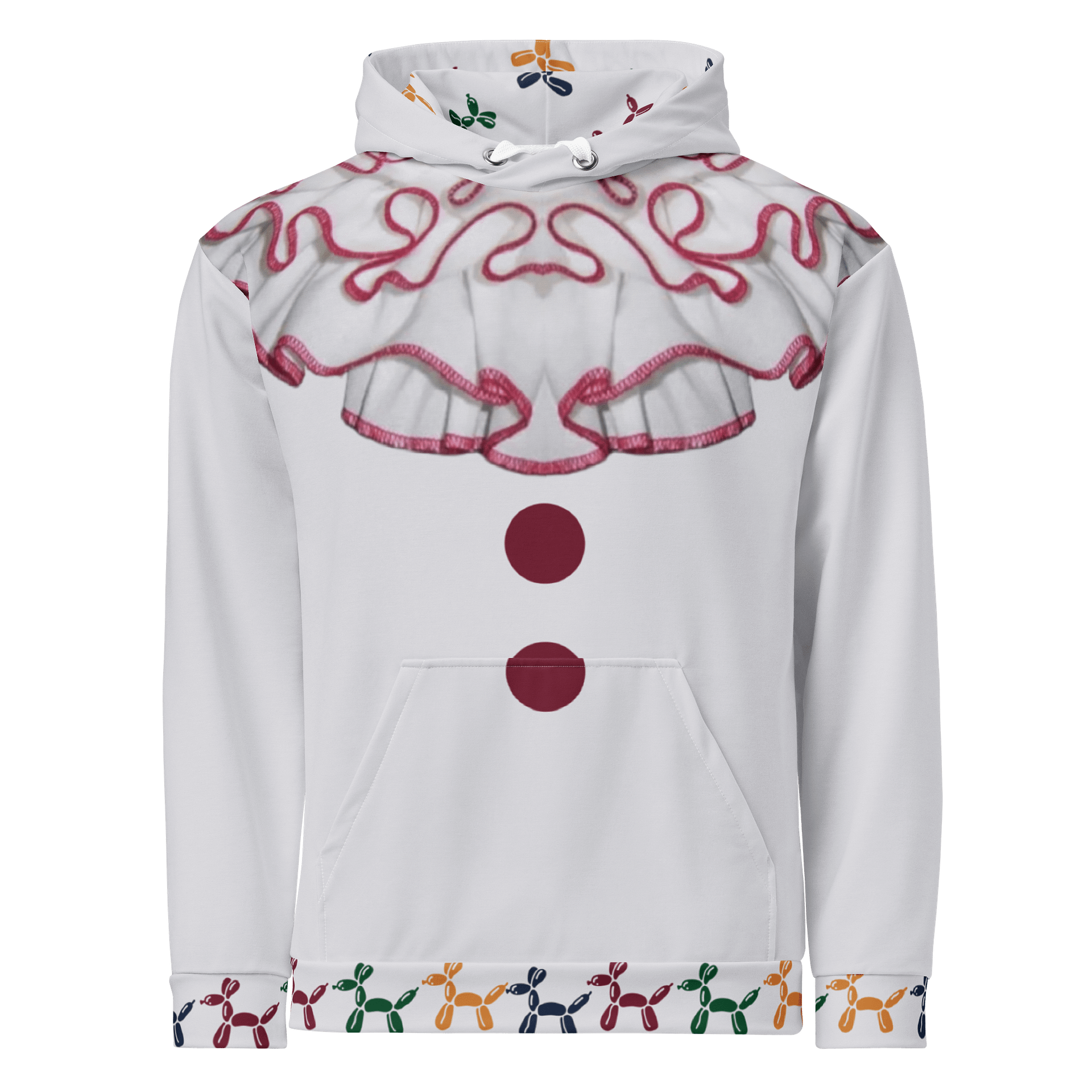 Clown Casual Costume Hoodie product image (1)