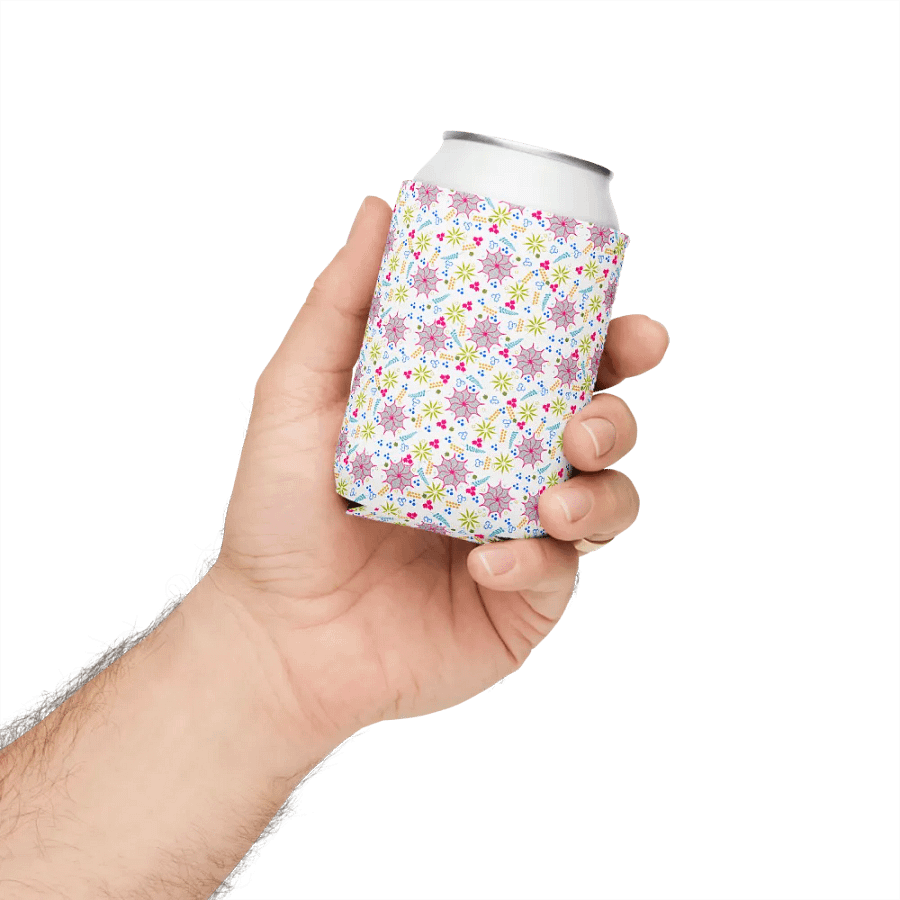 Funky Floral Can Koozie product image (5)