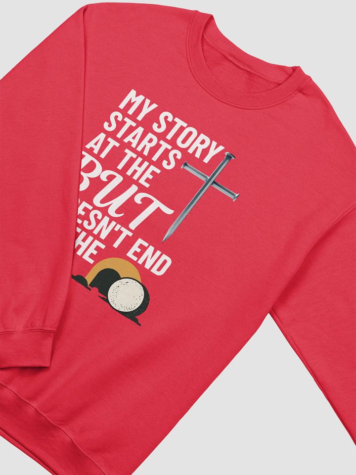 My Story Starts at the Cross – Faith Journey Sweatshirt product image (12)