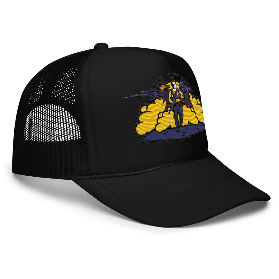 Apocalyptic Death Squad Trucker Hat product image (9)