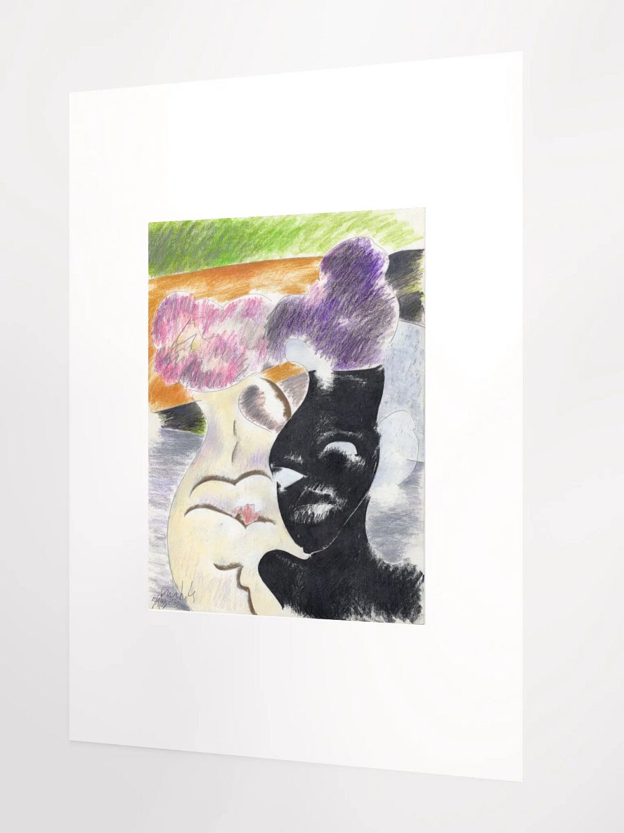 flowers in vases 1983 print product image (5)